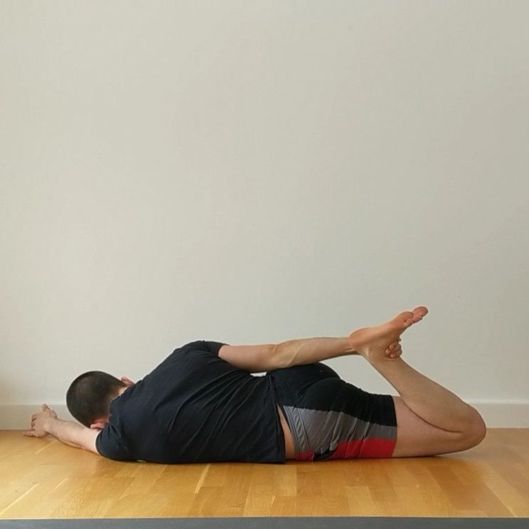 Sidelying Rectus Femoris Stretch